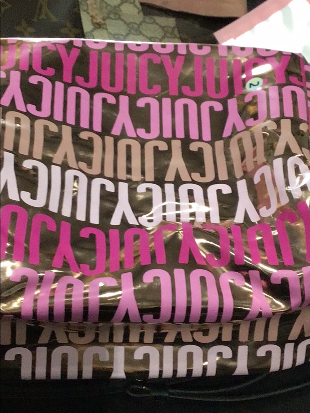 Juicy C makeup pouch